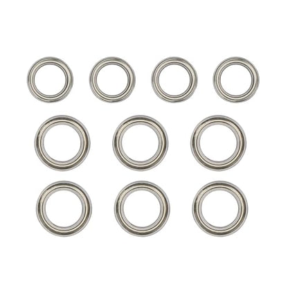 Rc Bearings for Axial RBX10 for Ryft 1/10 25Pcs Steel Ball Bearing Set RC Crawler Car Spare Parts Accessories Model Replace Reapir Upgrade