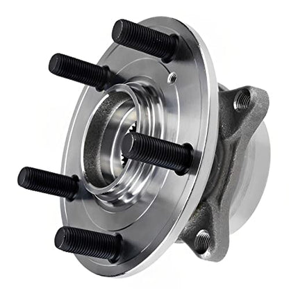 Detroit Axle - Front Wheel Hub Kit for 2011 2012 2013 2014 2015 2016 2017 | Honda Odyssey, Wheel Bearing and Hub Assembly Left CV Axle Assembly Replacement - 2pc Set - size: 2WX4200071/Pair