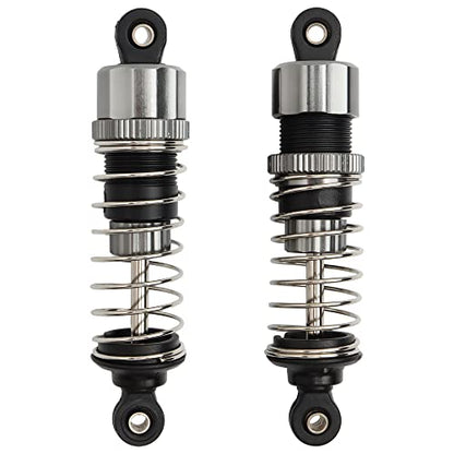 2 Pieces M16100A RC Aluminum Capped Shocks Absorber Assembly Spare Parts for 1:16 16889 16890 16890A 16889A HM161 RC Trucks - color: 2 Pcs