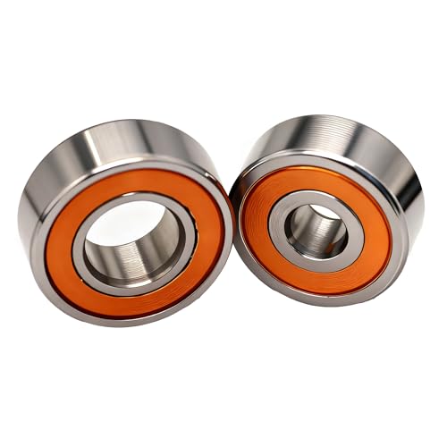 AXK 2PCS/Set Ceramic Bearing SMR115-2RS CB (5X11X4mm) & S623-2RS CB (3x10x4mm) Stainless Steel Hybrid Ceramic Ball Bearing for Fishing Reel