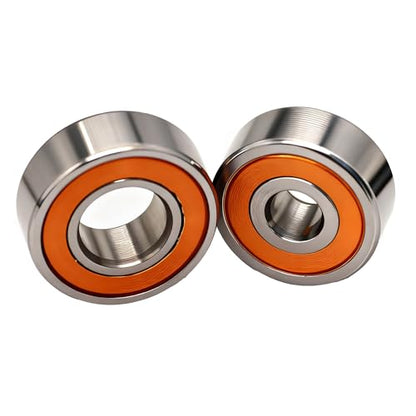 AXK 2PCS/Set Ceramic Bearing SMR115-2RS CB (5X11X4mm) & S623-2RS CB (3x10x4mm) Stainless Steel Hybrid Ceramic Ball Bearing for Fishing Reel