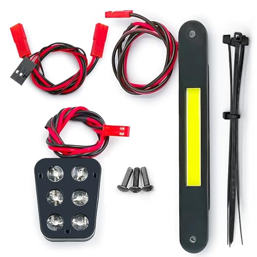 RC LED/COB Light Kit Front & Rear Lights, RC COB Light Kit | Headlight, Taillights, For 1/6 XRT 8S, RC Car Buggy - style: RC COB Light Kit