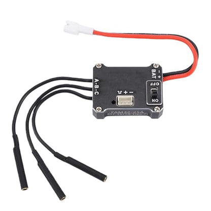 RiToEasysports Brushless Motor and ESC Combo, Aluminum Alloy FOC Sensorless RC Crawler Motor Set 5000KV 25A, Low Speed Linear Control 1 30 RC Crawler Truck Drivers