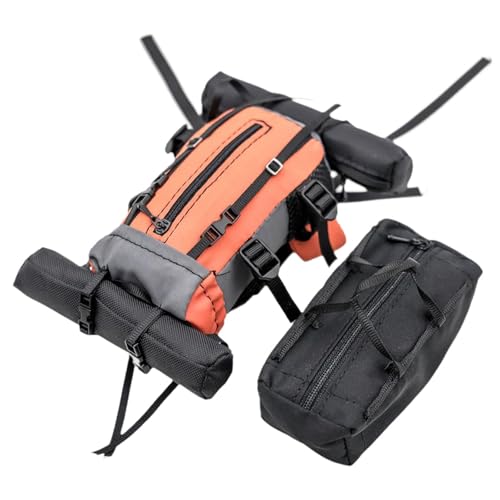 DYNWAVE RC Luggage Carrying to Use RC Car Accessories Replacement Storage Spare Part Miniature Sports Travel Case Simulated, Orange
