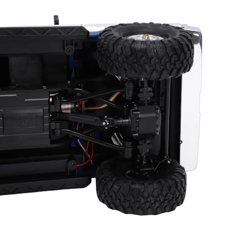 1/16 RC Truck, 2.4G Remote Control Off Road Crawler Toy with System and Shock Absorption, for Boys Kids Adults Birthday (Blue) - color: Blue