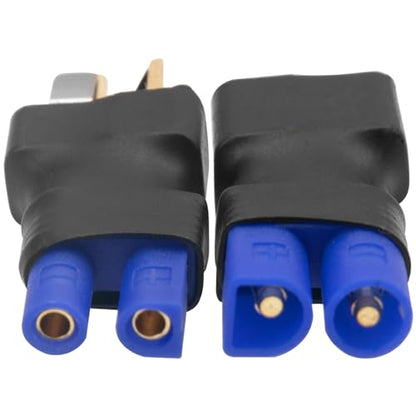 2Pairs Vgoohobby EC2 to T Plug Adapter Connector Female Male Plugs Adaptor for RC FPV Drone Car Boat Lipo NiMH Battery Charger ESC