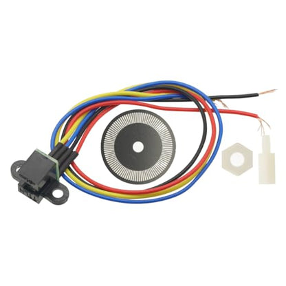 2PCS Photoelectric Speed Sensor Encoder Coded Disc Code Wheel,Optical Encoder for Smart Car 5V Encoder Wheel