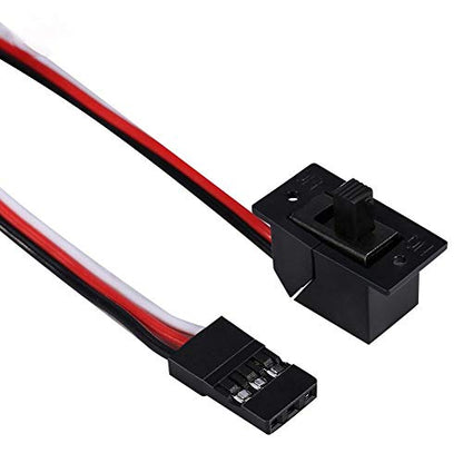 Jectse ESC Brushed 320A, Professional Electronic Speed Controller Two Way,RC Accessory Suitable for RC Cars Model and Ship Boats Multifunction Servo Tester