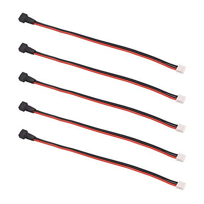 5pcs JST-XH 2S 8" / 200mm 22awg Lipo Balance Wire Extension Silicone Cable Lead Cord for RC Battery Charger(C132-5)