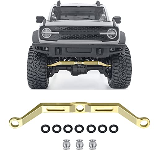 SWX Heavy Weight Brass Steering Link Linkage Set for TRX4M 1/18 RC Crawler Car Upgrade Parts