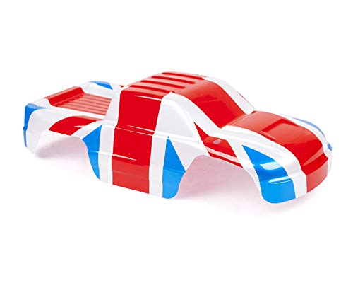 SummitLink Custom Body UK Royal Union Flag Style Compatible for 1/10 Scale RC Car or Truck (Truck not Included) ST-UK-01