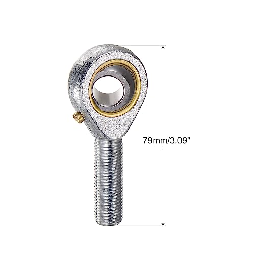 uxcell POSB8 1/2 Inch Male Rod End Bearing Set - 2pcs of 1/2-20 Left and Right Hand Thread Rod Ends with Jam Nut - size: 1/2