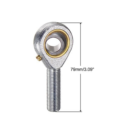 uxcell POSB8 1/2 Inch Male Rod End Bearing Set - 2pcs of 1/2-20 Left and Right Hand Thread Rod Ends with Jam Nut - size: 1/2