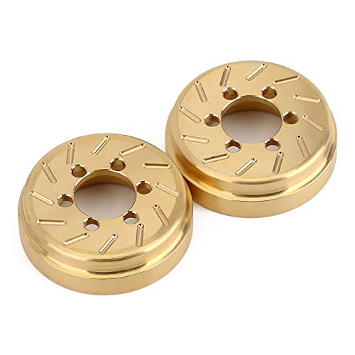 INJORA 63g Brass Internal Counterweight for 1.9" 2.2" Wheel Rims, 2PCS - size: 2PCS