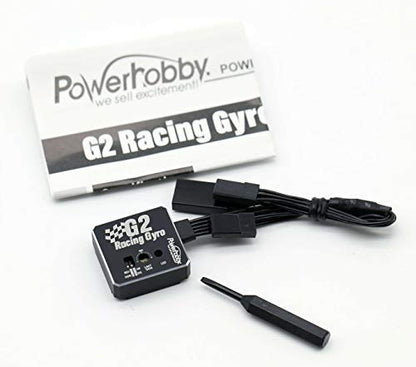 Powerhobby G2 High Stability Racing Drift Tuned RC Gyro w Aluminum Case
