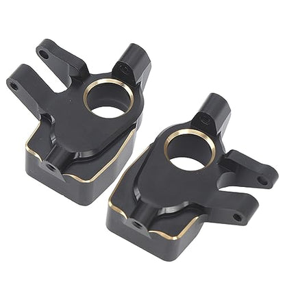 2 Pcs 1/10 RC Crawler Car Front Portal Axles Steering Knuckles for Axial Capra SCX10 III