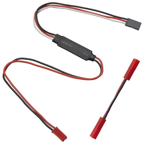 2Set Vgoohobby RC Winch Controller,RC Winch CH3 Control Cable Compatible with Traxxas TRX4 Axial SCX10 Tamiya 1/10 RC Crawler Car
