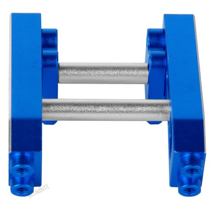 RC Aluminum Adjustable Wing Mount Upgrades Part for 1/14 Typhon Grom 223S (ARA2306,ARA2306s,ARA2106) RC Car,Adjustable Wing Mount Hops Up,Navy Blue - color: Navy Blue-(upgrades Part）