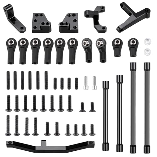 Aluminium Front Suspension Three Link Kit | Upgrade Parts, For 1/10 TF2 Trail Finder 2, RC Crawler Car