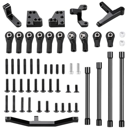 Aluminium Front Suspension Three Link Kit | Upgrade Parts, For 1/10 TF2 Trail Finder 2, RC Crawler Car
