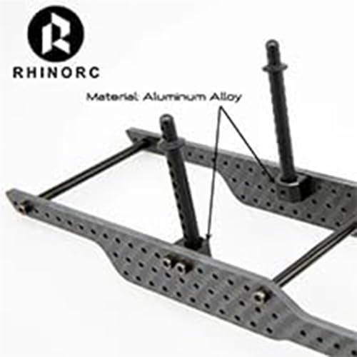 Yue LCG Yue One V2 Shock Absorber Hanger Beam Driver Shaft Crawler Frame Chassis Kit with Titanium Alloy Link Kit for 1/10 RC Crawler Car
