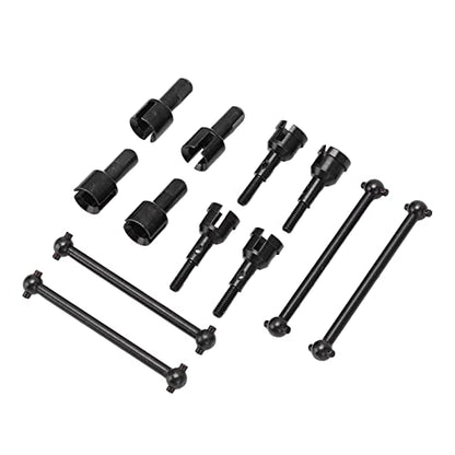 RC Dog Bone Drive Shaft,RC Dogbone Adapter Diff Cup Joint Axle as RC Car Truck Parts Replacement for A949 A959 A969 A979 (Black)