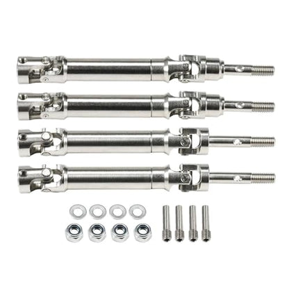 Front Rear Drive Shaft Compatible with Slash for Rustler for Stampede 1/10 RC Truck Upgrade Parts Front Rear Steel Drive Shaft Universal Joint Driveshaft