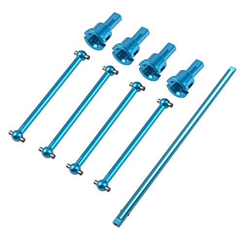 ShareGoo Aluminum Alloy Differential Cup & Dogbone & Central Drive Shaft Joint Compatible with Wltoys A959 A969 A979 1/18 RC Car