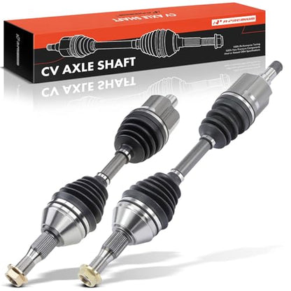 A-Premium Set of 2 Front Axle Shaft Assembly | Compatible with Chevy, Buick, Pontiac & Olds - Impala, Monte Carlo, Venture, LaCrosse, Allure, Century, Regal, Grand Prix