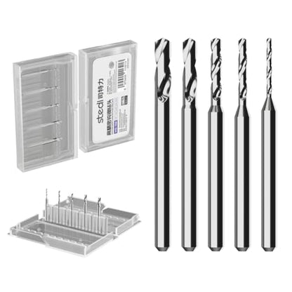 stedi Manual Pin Vises Drill Bits, 1/8 In Tungsten Steel Micro Drill Bit Set - color: Tungsten Steel Drill Bit Set