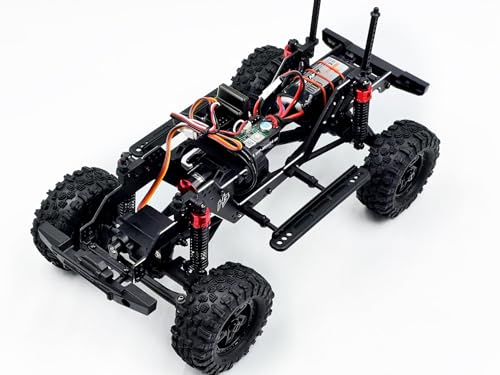 HOBBYPLUS CR-18P V3 Brushless Rushmore in Metallic Cyan - 1/18 Scale RC Truck Crawler with Off-Road RC Trucks Features, Portal Axles & Metal Gears - Ready-to-Run (1810416-V3) - color: Rushmore - Metalic Cyan (1810416-v3)