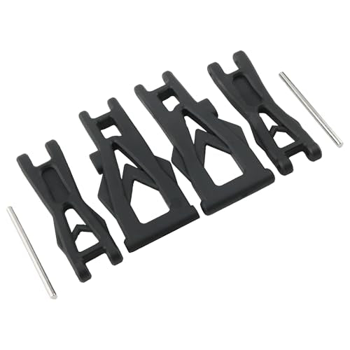 9006E RC Car Rear Upper & Lower Suspension Arm PX9000-14 P88058 Accessories Spare Parts for 1/12 Scale 9006E and 9003E 9005E 003E 1:14 Scale RC Cars Trucks Vehicle - color: Rear