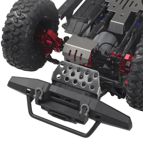 5PCS TRX4 Stainless Steel RC Skid Plate,RC Chassis Armor Protector Plate Protection for Traxxas TRX-4 82056-4 1/10 RC Crawler Car Upgrade Parts