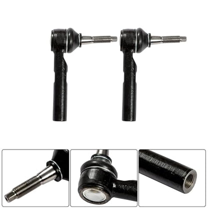 labwork 14Pc Front Rear Suspension Kit Lower and Upper Control Arms Ball Joint Assembly Driver and Passenger Side Tie Rod End Sway Bar Link Kit Replacement for Caliber All Models 2009-2012