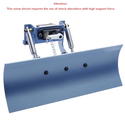 1/24 Snow Plow Kit Upgrade for SCX24 RC Cars | Fits SCX24 - Aluminum Upgrade - Replacement Parts - color: Gray