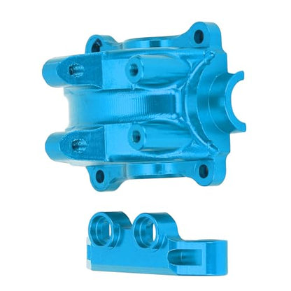 7075 Aluminum Alloy Differential Housing Case Compatible with -02-02T RC Car Upper Arm Mount Blue Metal Cover for /10 Scale Chassis Upgrade - color: Blue