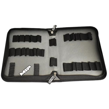 MIP 5210 RC Tool Bag 40 Pocket – Holds Hex & Nut Drivers and 1/4 Drive Bits, Precision Tools for RC Car Repair, RC Cars, Quadcopter, Helicopter, FPV Racing Drones