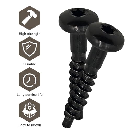 10PCS Air Filter Box Screw, BAS01001 Air Filter Housing Screws, Compatible with Chevrolet, Buick, GMC, Carbon Steel Airs Box Retaining Bolt, Replace 11611199 - size: 10PCS