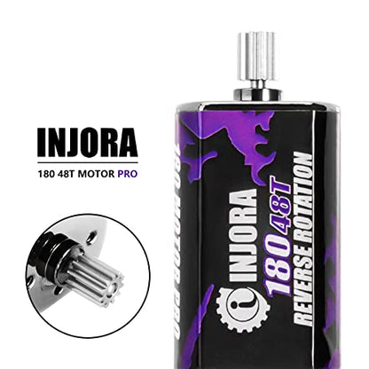 INJORA 180 Pro 48T Brushed Motor and Transmission for TRX4M Upgrade
