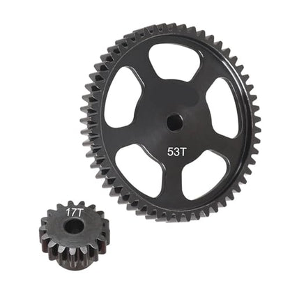 Hard Steel Transmission Gear Set Gearbox Gears for 1/10 RC Crawler Car Axial for RBX10 RYFT