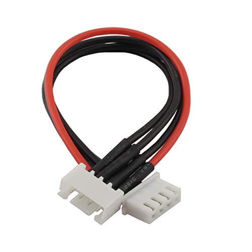 2pcs 15cm JST-XH 3S LiPo Balance Power Cable Connector 22AWG Extended Charging Wire Male Female Plug for RC Drone FPV Quadcopter Rechargeable Lipo Battery Charger DIY - size: 3S