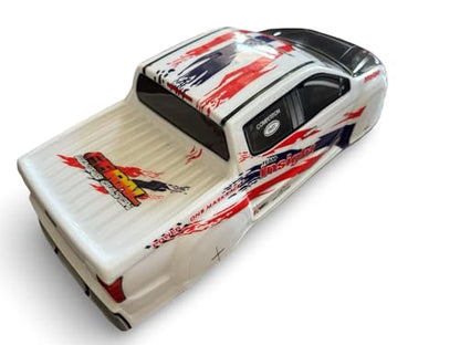 1/10 Scale RC Painted Drift Racing Touring Off-Road Car Body Shell for Monster Truck 260mm White