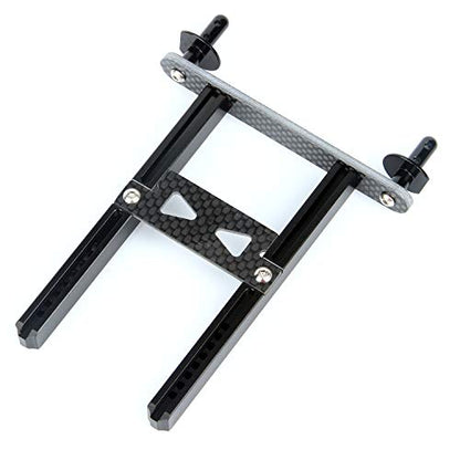 LCX 1/10th RC Crawler Car Aluminum & Carbon Fiber Rear Body Post Mount for TRX4 TRX6, Upgrades Parts Accessories