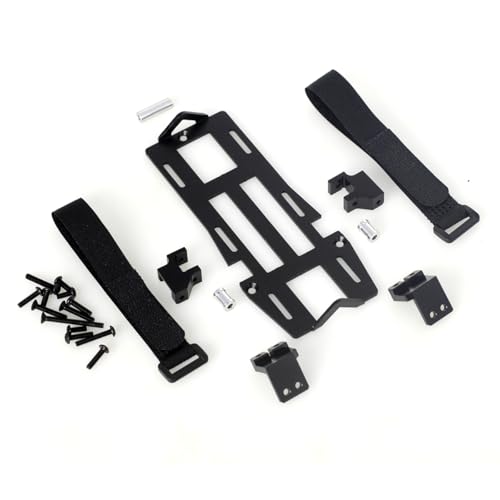 LCX 1/10th RC Crawler Car CNC Machined Aluminum Battery Tray for TRX4 TRX6, Upgrades Parts Accessories