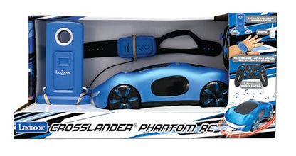 LEXiBOOK, Crosslander Phantom RC Car, RC65 | Drift mode, Smoke jets, Gesture control, Up to 15km/h - style: Crosslander Phantom RC