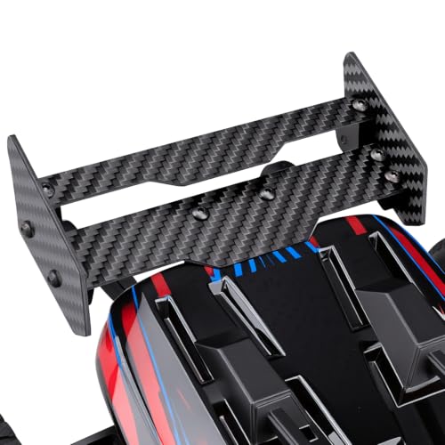 LSG RC Car Carbon Fiber Tail Rear Wing Spoiler for 1/16 Tra-xxas Mini XRT | RC Trunk Tail Wings, Body Shell Spoilers, Upgrade Replace Part, RC Exterior Decoration