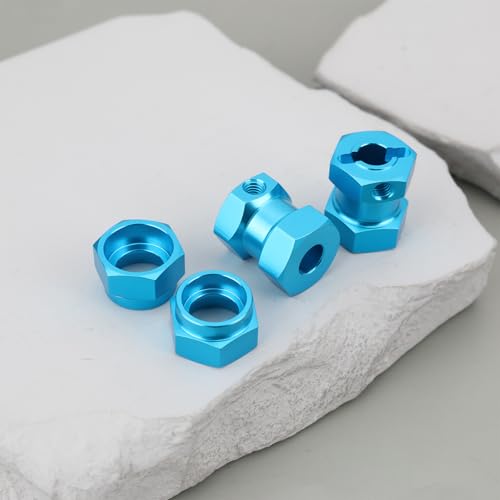 SING F LTD RC Car 12mm Wheel Hex Adapter Aluminum Compatible with T-Amyia Grasshopper Hornet Frog Wild One Grasshopper