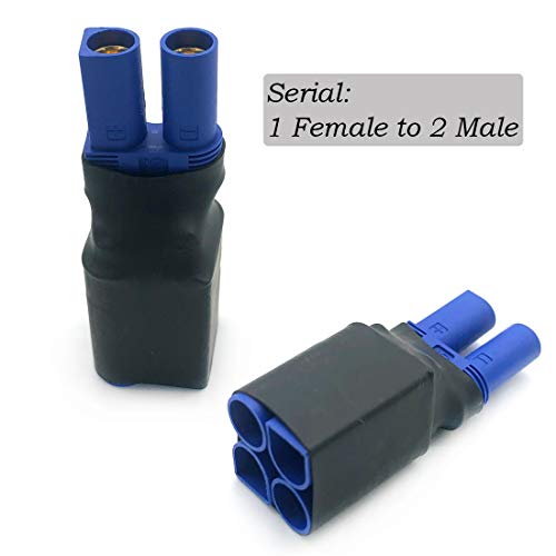 3pcs EC5 Series Connector RC Battery Adapter Adapter for RC Quadcopter Multirotor Losi/E-Flite - style: EC5 Series Connector
