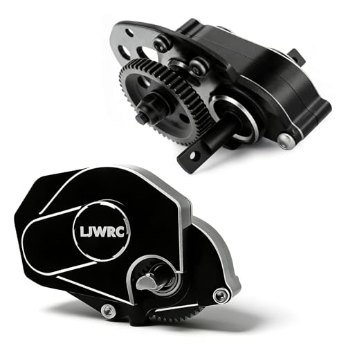 RC Vehicle Transmission Gearboxes for Axial RC Truck 1/24 SCX24 with Steel 0.3 Mod Transmission Gear