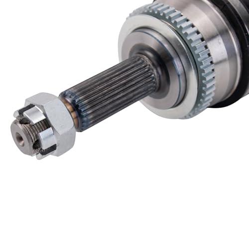 TRQ Front Driver and Passenger Side CV Axle Assembly Set 2 Piece for 2006-2011 Hyundai Accent 2006-2011 Kia Rio 2006-2011 Rio5 Automatic Transmission - style: CSA50035